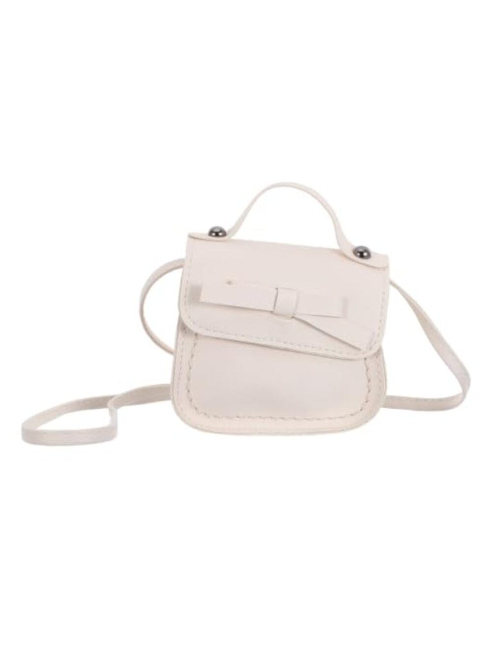 Girls Crossbody Mini Bag PU Bowknot Purse Everyday Carrying